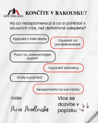 Končíte práci v Rakousku?